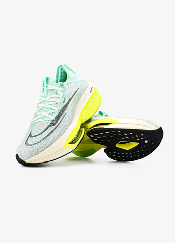 Мятные всесезонные кроссовки мужские nike air zoom alphafly next 2 mint | найк аир зум алфафлай белые No Brand