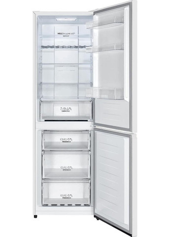 Холодильник NRK619FAW4 с нижн. мороз., 185х60х60см, 2 дв., Х-207л, М-93л, A+, NoFrost Plus, Fresh zone, дисплей, Gorenje