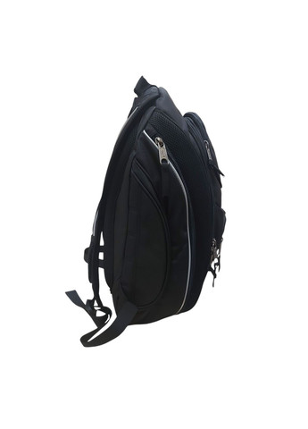 Стильний чорний рюкзак W1327 Black 35 л — ідеальний для ноутбука до 15.4" та щоденних мандрівок Onepolar 1327 (329187274)