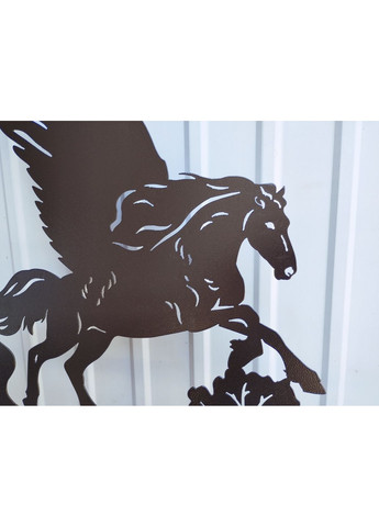 Флюгер на дом Пегас, флюгер на крышу из металла 2 мм No Brand (368896812)