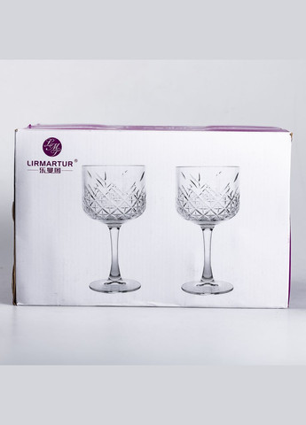 Набір келихів для вина Lirmartur 6 штук по 400 мл Yiwu (326599340)