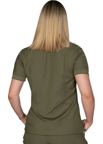 Зелена футболка c pani army id зелений Camotec