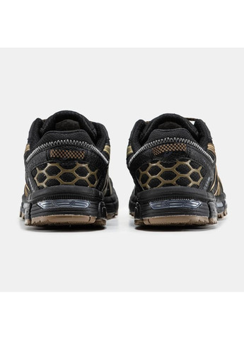 Чорні Осінні кросівки чоловічі asics gel-kahana 8 black brown асікс гель кахано No Brand