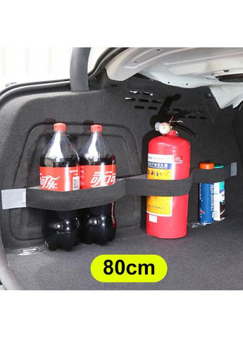 Ремень органайзер в багажник эластичный с липучкой 50х80 см Черный UKC (367958628)