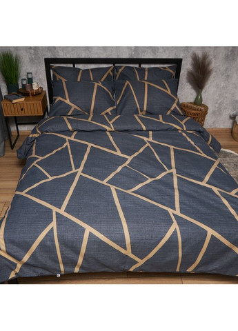 Комплект постельного белья Микросатин Premium King Size 220x240 наволочки 2х40х60 (MS-820009870) Moon&Star Deep Blue Luxe (356114019)