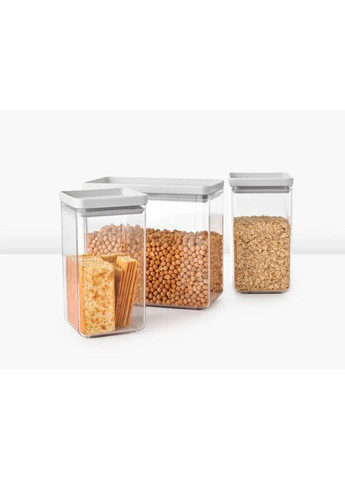 Набір ємностей для зберігання Tasty+ 2х1,6 л + 1х3,5 л 230769 Brabantia (316468870)