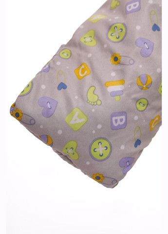 Человечек на флисе в пуговку серый 74 см (27727) BABYKROHA (315340814)