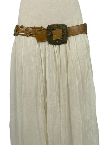 Женский ремень плетенный с пряжкой S-28-1 Manufac (363261805)