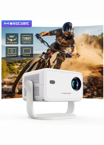 Смарт Проектор 4K Android 11 650ANSI Домашній кінотеатр, TV Box, WIFI 6 BT5.2 No Brand magcubic L018 (326052018)