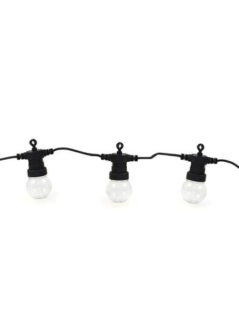 Світлодіодна гірлянда на вікно ялинку з роботою від мережі з'єднувачем лампочками 10 штук 10 м (478692-Prob) Тепла біла Unbranded (308796849)