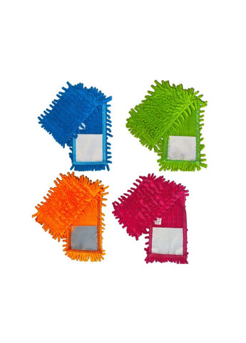 Швабра - полотер для підлоги мет 43*10см. "1000 пальців" лапша,, Телескопічна рукотка Eco Fabric 058083 (371137222)