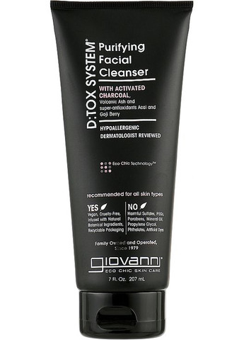 Очищуючий гель для вмивання D:tox System Purifying Body Wash Step 1 207ml (80917-20106) Giovanni (368654433)
