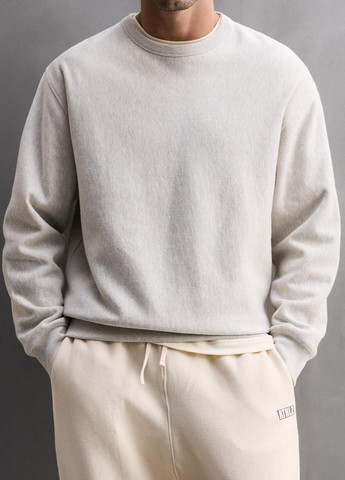 Сірий світшот Zara однотонний (362699100)