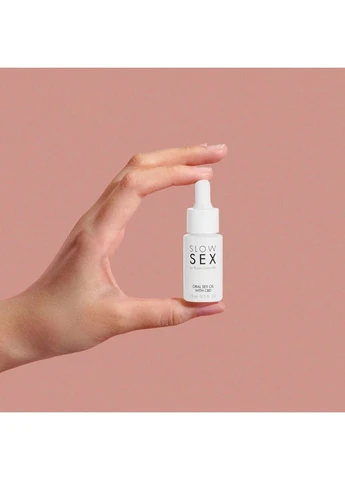 Масло для орального секса Slow Sex Oral Sex Oil CBD 15 мл Bijoux Indiscrets (302298019)