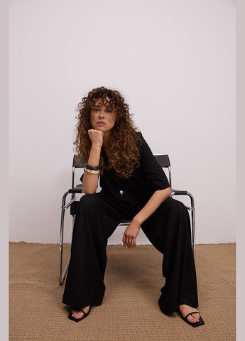 Женские палаццо из льна Arjen (336432960)