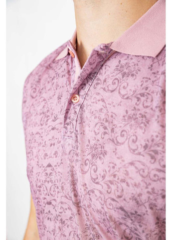 Сиреневая футболка-поло для мужчин Ager