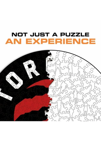 Дерев'яний пазл Toronto Raptors Puzzles NBA M, 270 деталей, офіційний логотип Торонто Репторз, подарунковий набір Iconic (400932912)