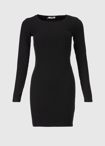 Чорна повсякденний сукня жіноча 704 baza (2000990396884d) shop (2000990396884) No Brand