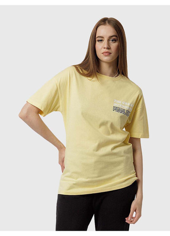 Желтая летняя футболка Busem