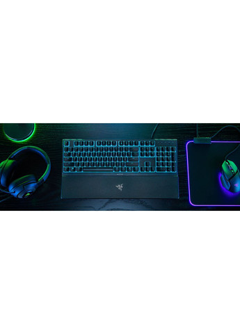 Клавіатура мембранна RZ03-04471900-R371 Ornata V3 X 104key, USB-A, EN/UK, RGB, Razer (362712819)