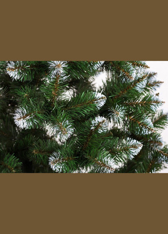 Елка искусственная с белыми кончиками 2,5м No Brand (311600894)