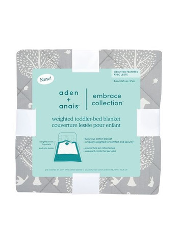 Ковдра Сoll-dream forest, муслін, 102х80 см, сірий () Aden + Anais AWSL10002 (366529499)