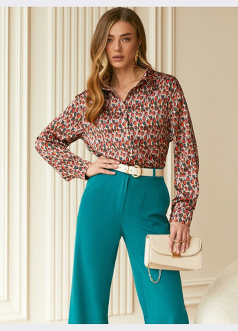 Бежевая рубашка Dressa