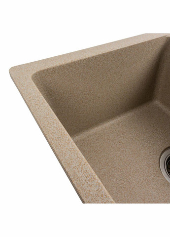 Гранитная мойка для кухни 6250 ZIRKONE матовый Сафари Platinum (342070884)