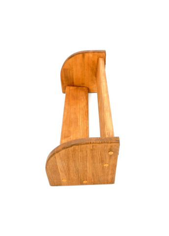 Книжкова полиця настільна з дерева Шварц шафран (КПЛ-001406) No Brand (328414111)