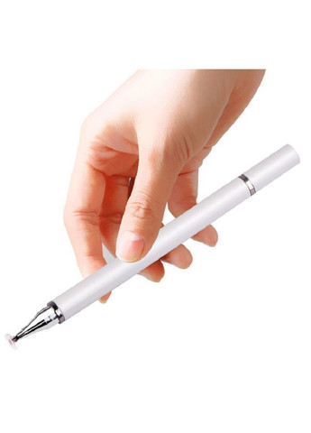 Універсальний стілус для планшета, телефону Android та IOS Білий (2104618805) No Brand (370605114)