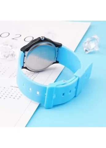 Ремінець для Casio MQ-24 поліуретан блакитний 16 мм Modfit (404661648)