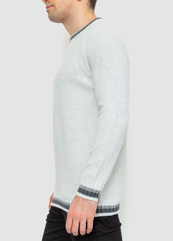 Светло-серый зимний свитер мужской, цвет светло-бежевый, Ager