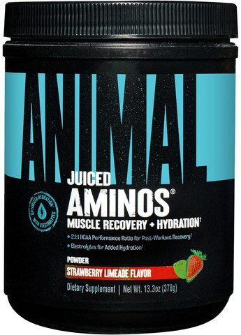 Комплекс амінокислот Nutrition Animal Juiced Aminos 378 g (Strawberry Limeade) Universal (295905302)