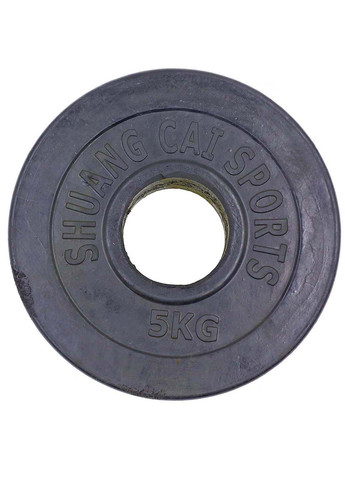 Млинці диски гумові Shuang Cai Sports TA-1836 5 кг FDSO (286043753)