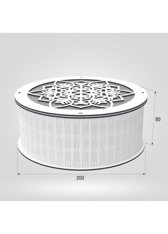 Подарункова коробка d200 h80 Ekostar (368306584)