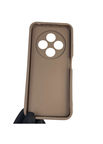 Чехол силиконовый Soft Touch для Poco C75 коричневый (Полная защита камеры) Xiaomi (366389724)