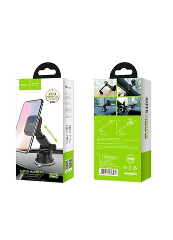 Холдер CA42 Cool Journey in-car dashboard holder with stretch rod Чорний Червоний Hoco (368591091)