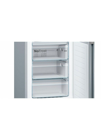 Холодильники KGN39VL316 Двухкамерный Серый двухкамерный Bosch