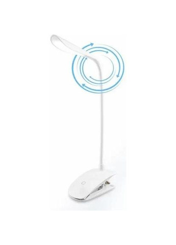 Офисная настольная лампа LED Flexible & Clip 1.5W 5500-6000K (CW-DL04FCB-W) Colorway (319145863)
