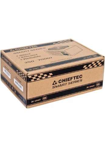 Блок питания Smart (500W), >85%, 120мм, 1xMB 24pin(20+4), 1xCPU 8pin(4+4), 2xMolex, 3xSATA, 1xPCIe 8pin(6+2) Chieftec (394051664)