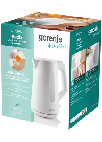 Электрочайник K17OPW Gorenje (361031788)