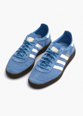 Голубые демисезонные кроссовки мужские handball spezial blue bd7632 adidas