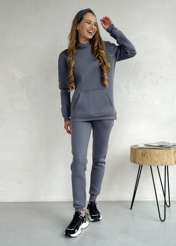 Теплое зимнее женское худи на флисе (солоха в подарок) Merlini Рона (304024255)