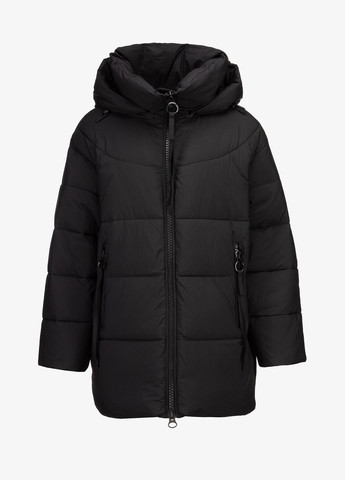 Черный демисезонный Пуховик Towmy