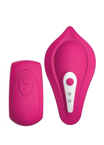 Вибратор в трусики Liebe Panty Vibe Recargable Cerise, нагрев до 39 °C, пульт, трусики S-M в комплекте No Brand (328202286)
