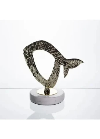 Декоративная фигурка Modern Fish 25х10х18 см металлическая HP-7-21 Yiwu (391787562)