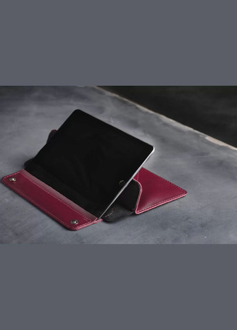 Кожаный Чехол с подставкой для iPad бордовый 12.9 Skin and Skin (292144482)