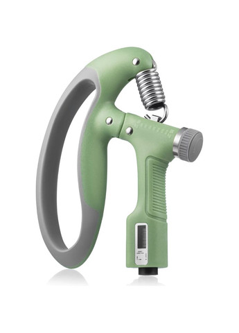 Эспандер регулируемый 10-100кг со счетчиком серо-зеленый Gymtek (301538636)