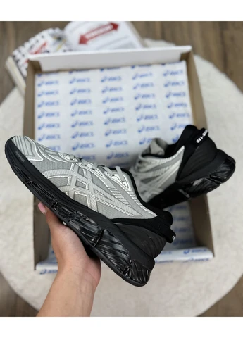 Черные летние кроссовки asics gel-quantum x c.p. company 360 grey black асикс гель No Brand
