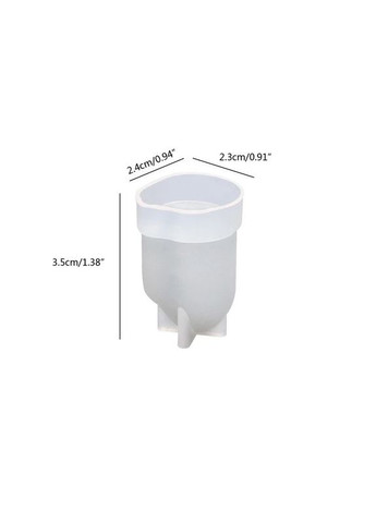 Форма для эпоксидной смолы Молд подвеска орган сердце Силиконовый 3.5 см х 2.3 см х 2.4 см Finding (316248334)